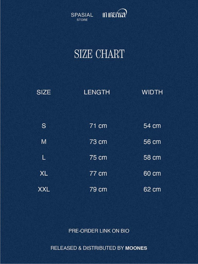 T-shirt In Inertia "All The Things We Never Said" Showcase